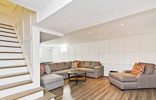 Basement and Whole Home Renovations in Burlington