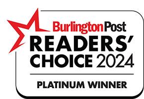 BurlingtonPost Readers Choice 2024 Platinum Winner